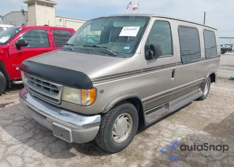 2001 Ford Econoline E150 Van из США, поврежденный, VIN 1FDRE14WT11B7694